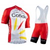 Completo Maglia + Pantaloncino con bretelle 2020 Team Cofidis N001